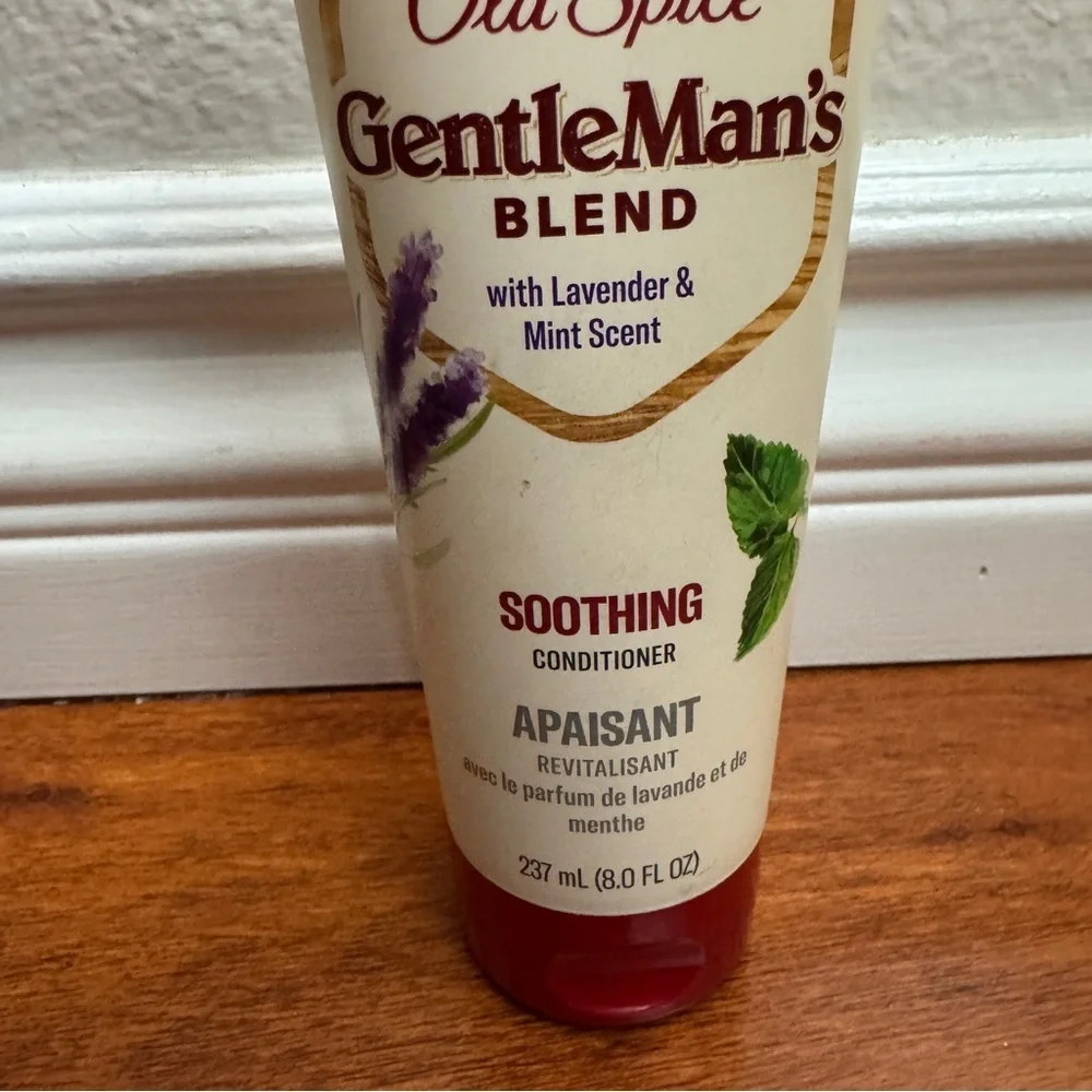 Old Spice Gentle Man's Blend Lavender Mint Scent Soothing Conditioner 8 OZ